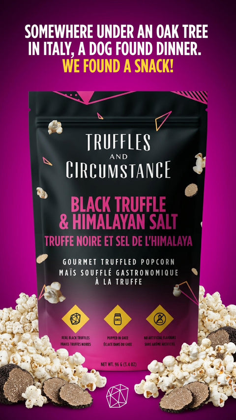 Black Truffle & Himalayan Salt Gourmet Popcorn